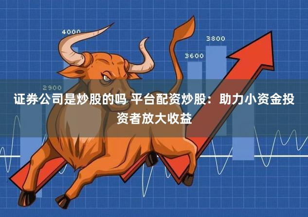 证券公司是炒股的吗 平台配资炒股：助力小资金投资者放大收益