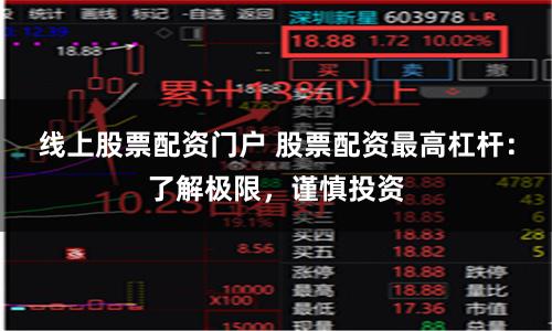 线上股票配资门户 股票配资最高杠杆：了解极限，谨慎投资
